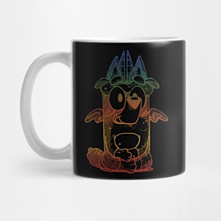 Retro Dragon Costume Mug